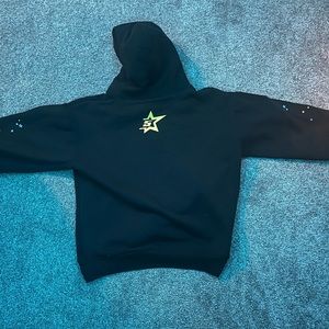 P*NK Sp5der hoodie black (candy)